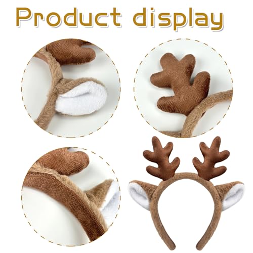 Reindeer Antlers Headband 2Pack O8892