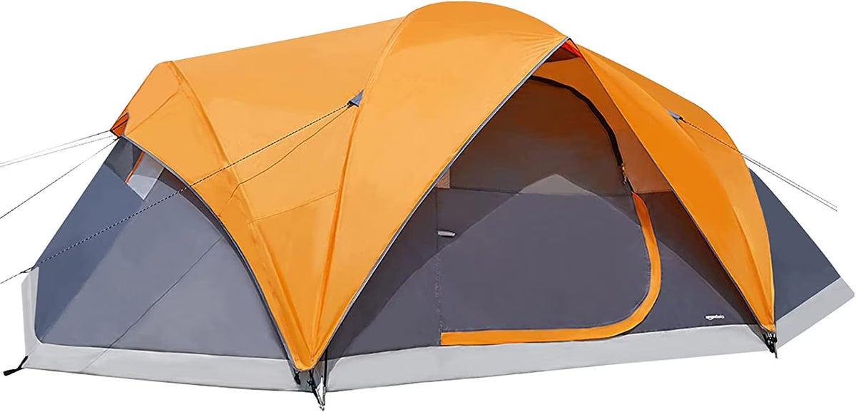 4/8 Person Dome Camping Tent with Rainfly and Carry Bag J4556