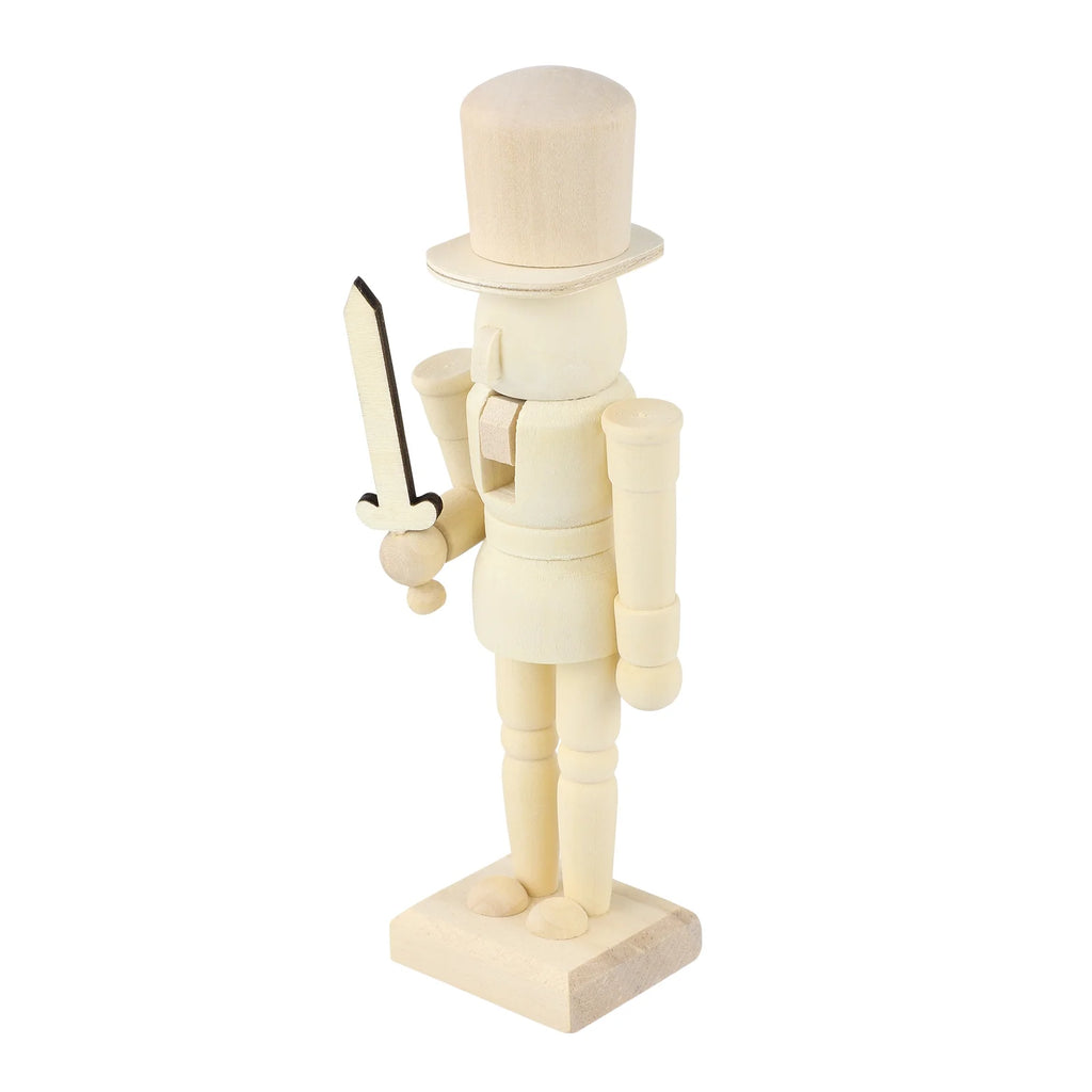 Unfinished Wooden Nutcracker Doll D286