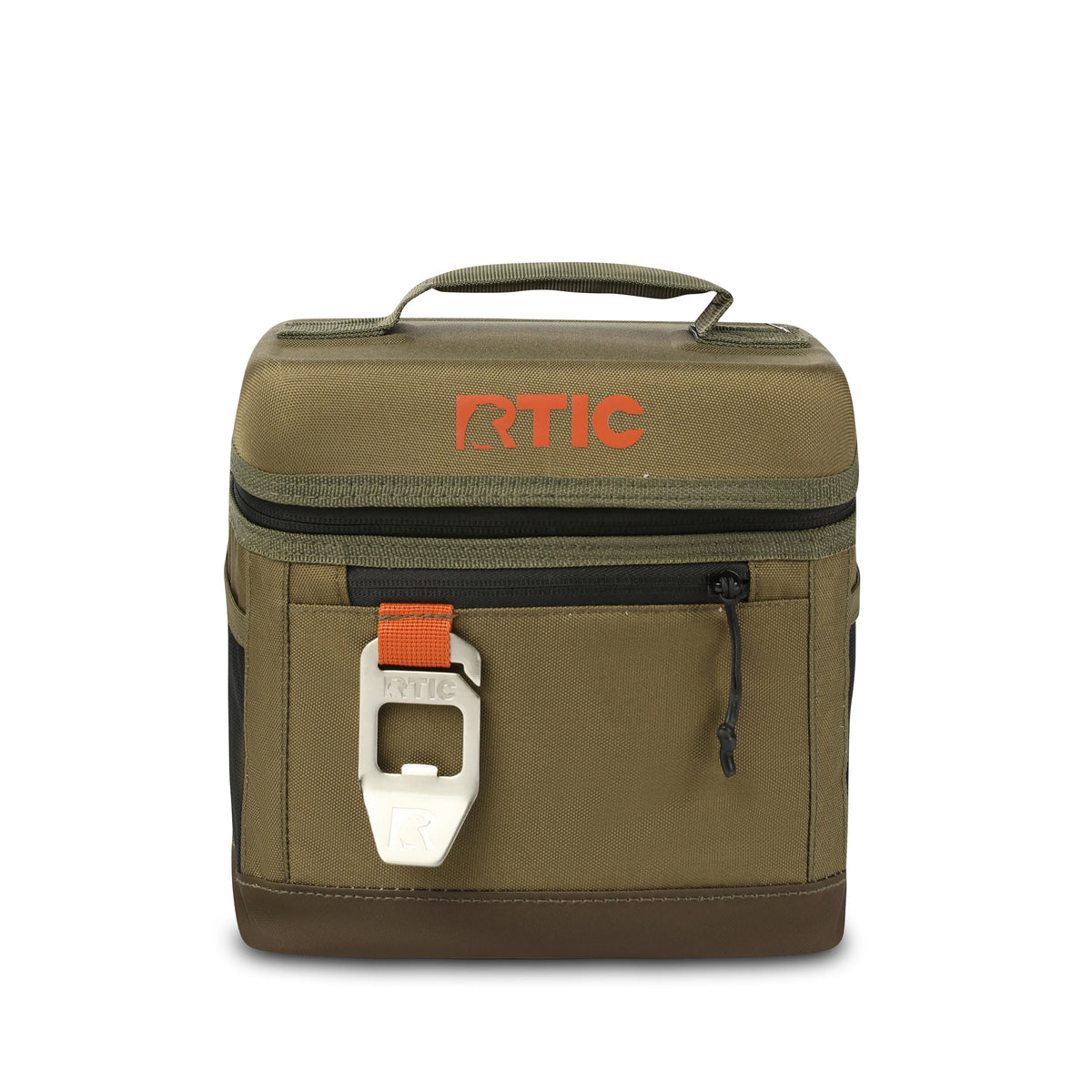 6 Can Insulated Soft Cooler, Black U88630