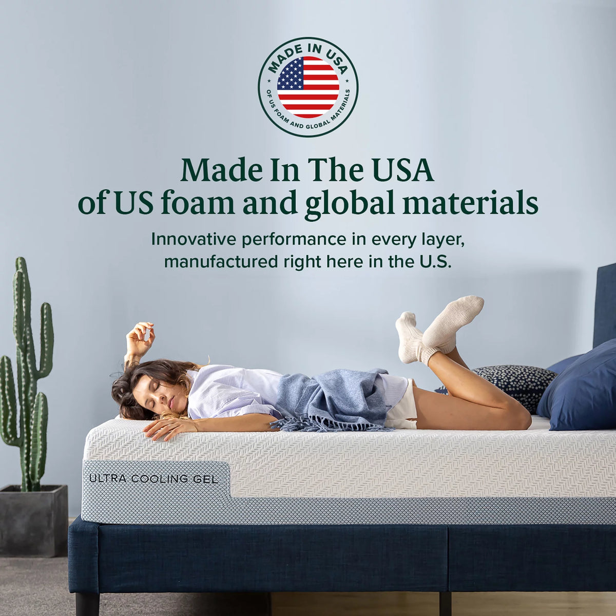 10 Cooling Gel Memory Foam Mattress Twin L441419