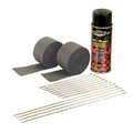Motorcycle Exhaust Pipe Wrap Kit (Black) Y71118