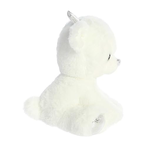 White 6.5 Inches Stuffed Animal U917
