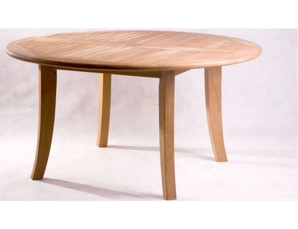 Grade-A Teak 3 Pc Outdoor Dining Set with 52" Round Table O731629
