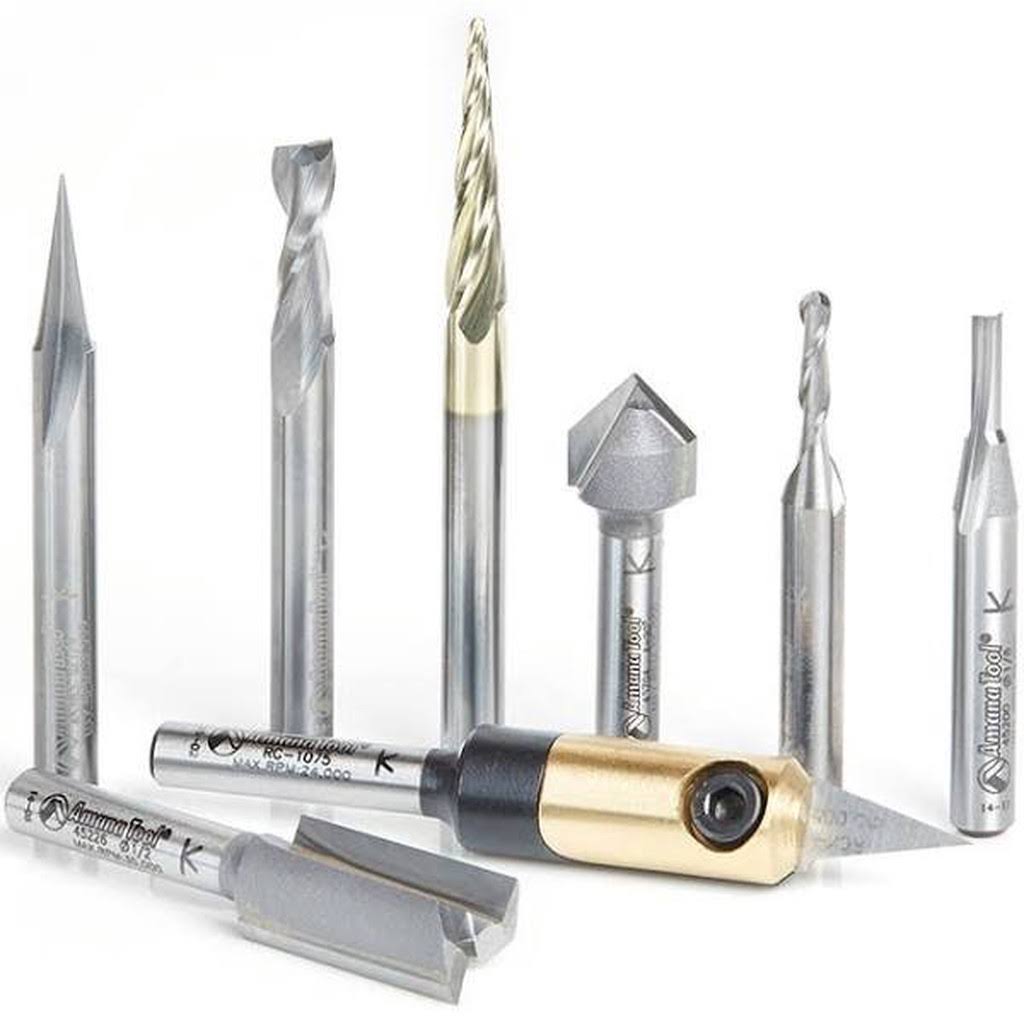 8-Pc CNC Router Bit Collection X791114