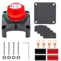 Battery Disconnect Switch, 12V 24V 48V, Pack of 2 B322762