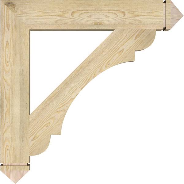 Douglas Fir Rough Sawn Bracket C7938