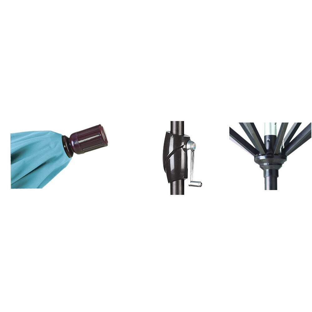 7.5 Ft Air Blue Patio Umbrella R5892