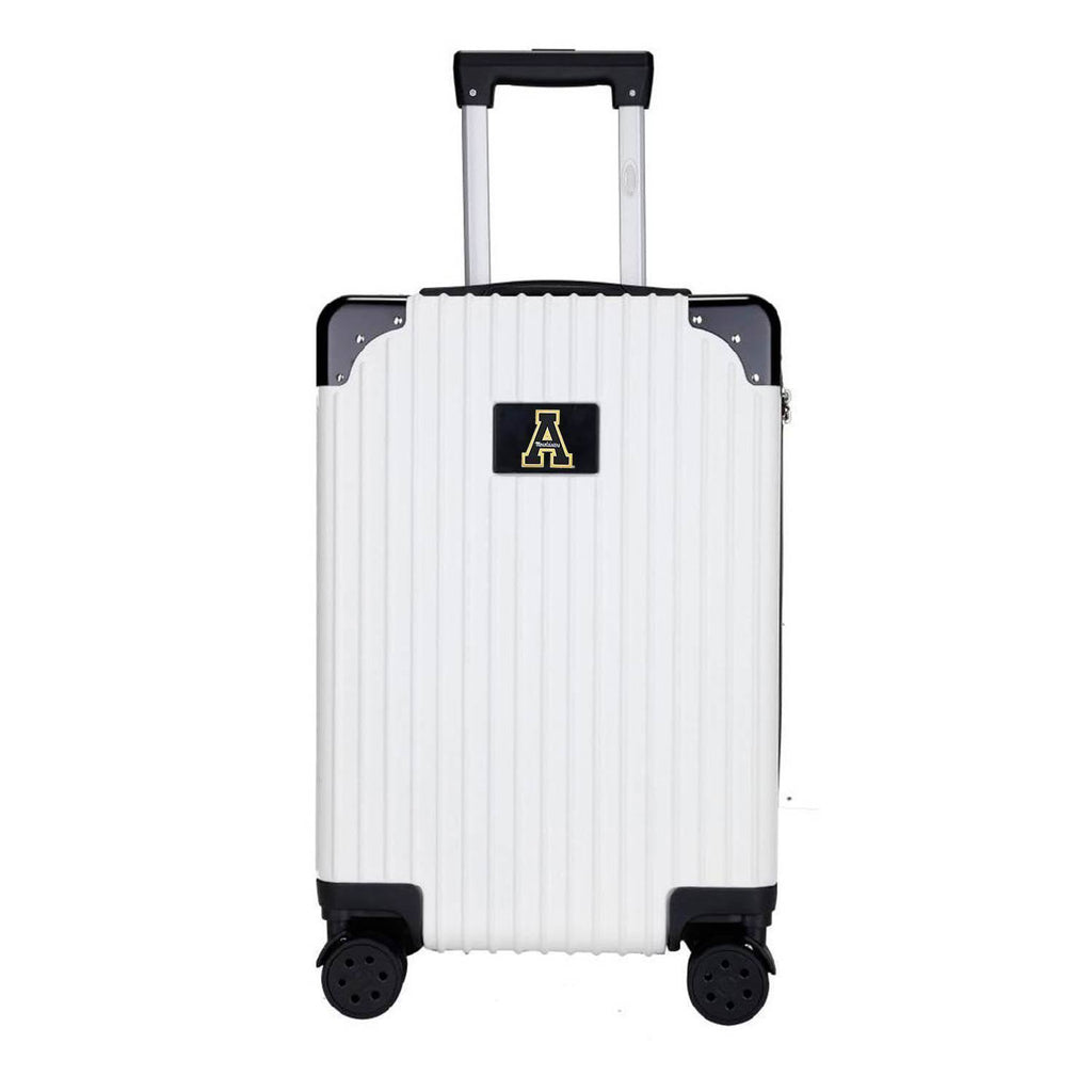 White Carry on Suitcase O1547