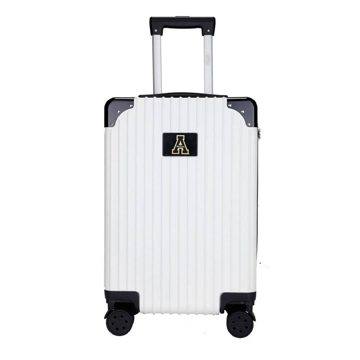 White Carry on Suitcase O1547