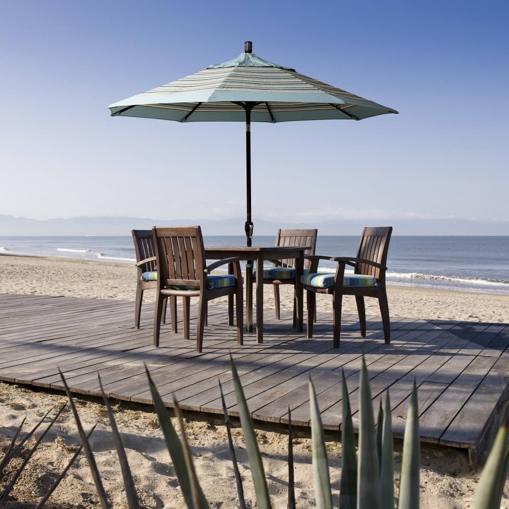7.5 Ft Air Blue Patio Umbrella R5892