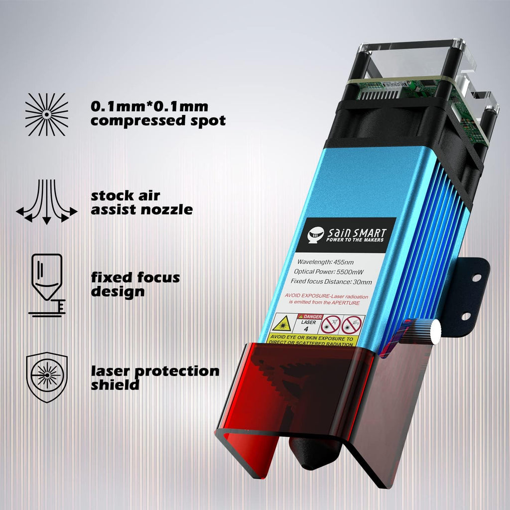 Compressed Spot Laser Module, 5.5W FAC Laser Module O102