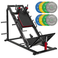 Leg Press Hack Squat Machine with Weight Storage X404797