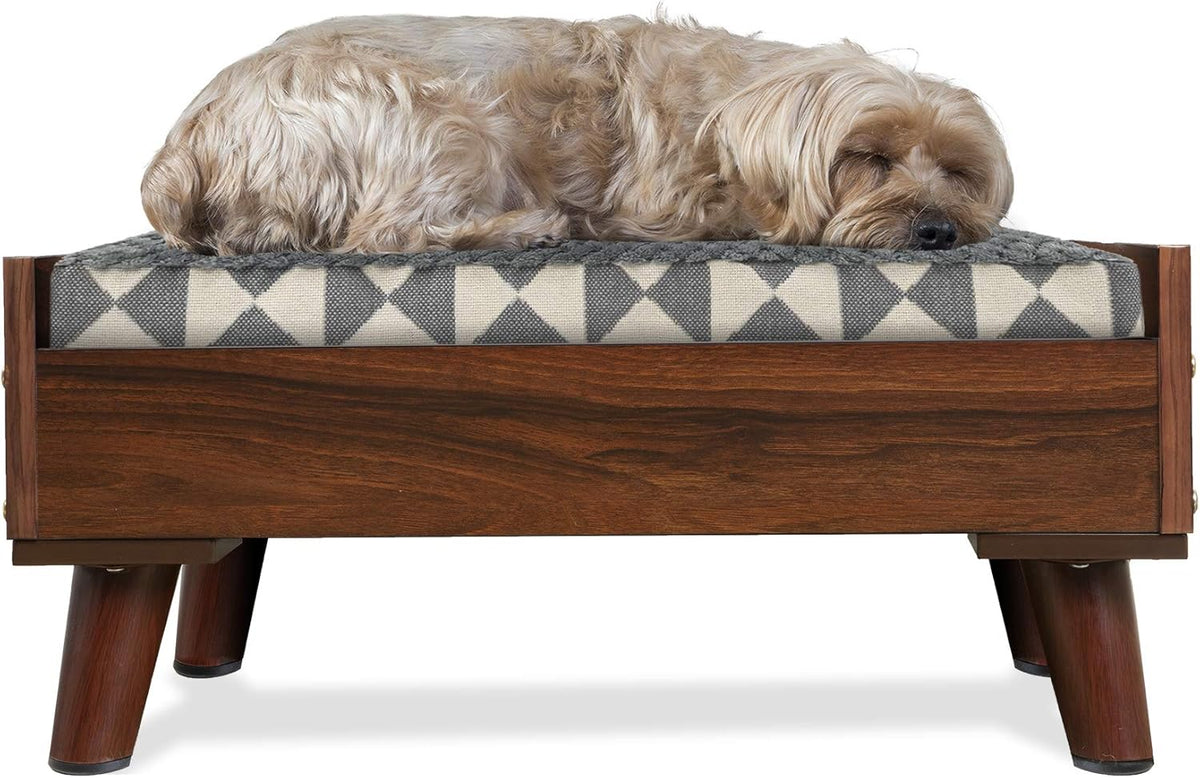 Gray Wash Elevated Dog Bed Frame, Large Pack of 2 J770426