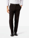 Men's Classic Flat Front Stretch Khaki Pant Q5524