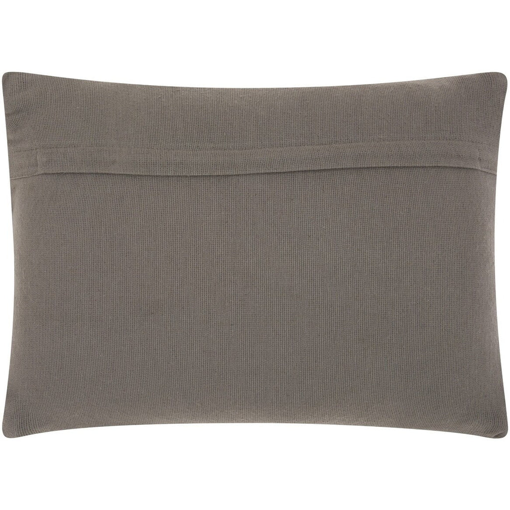 Grey Knotted Detail Lumbar Pillow H657970