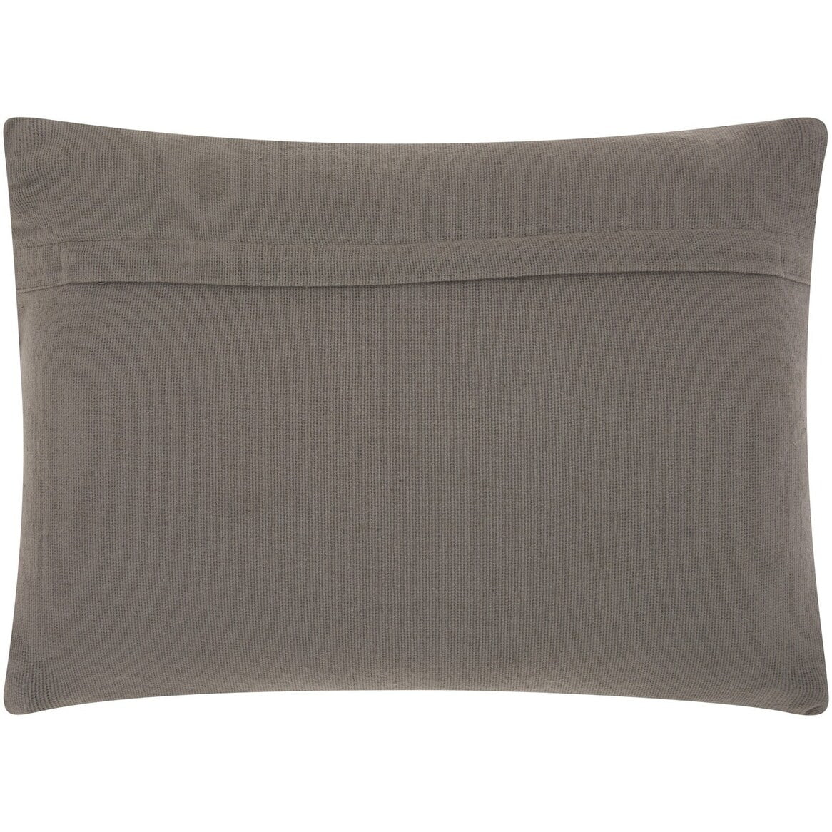 Grey Knotted Detail Lumbar Pillow H657970