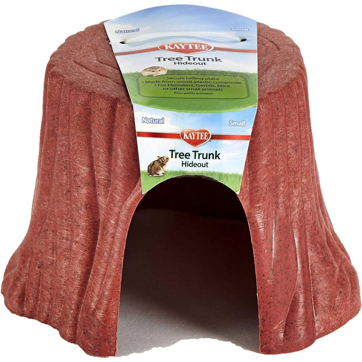 Natural Tree Trunk Hideout T48725