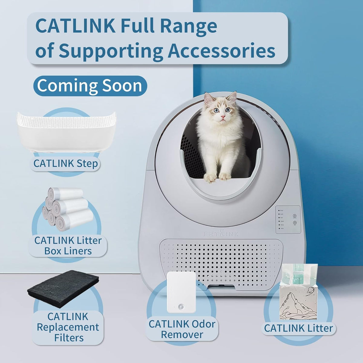 Self-Cleaning Automatic Cat Litter Box T33159
