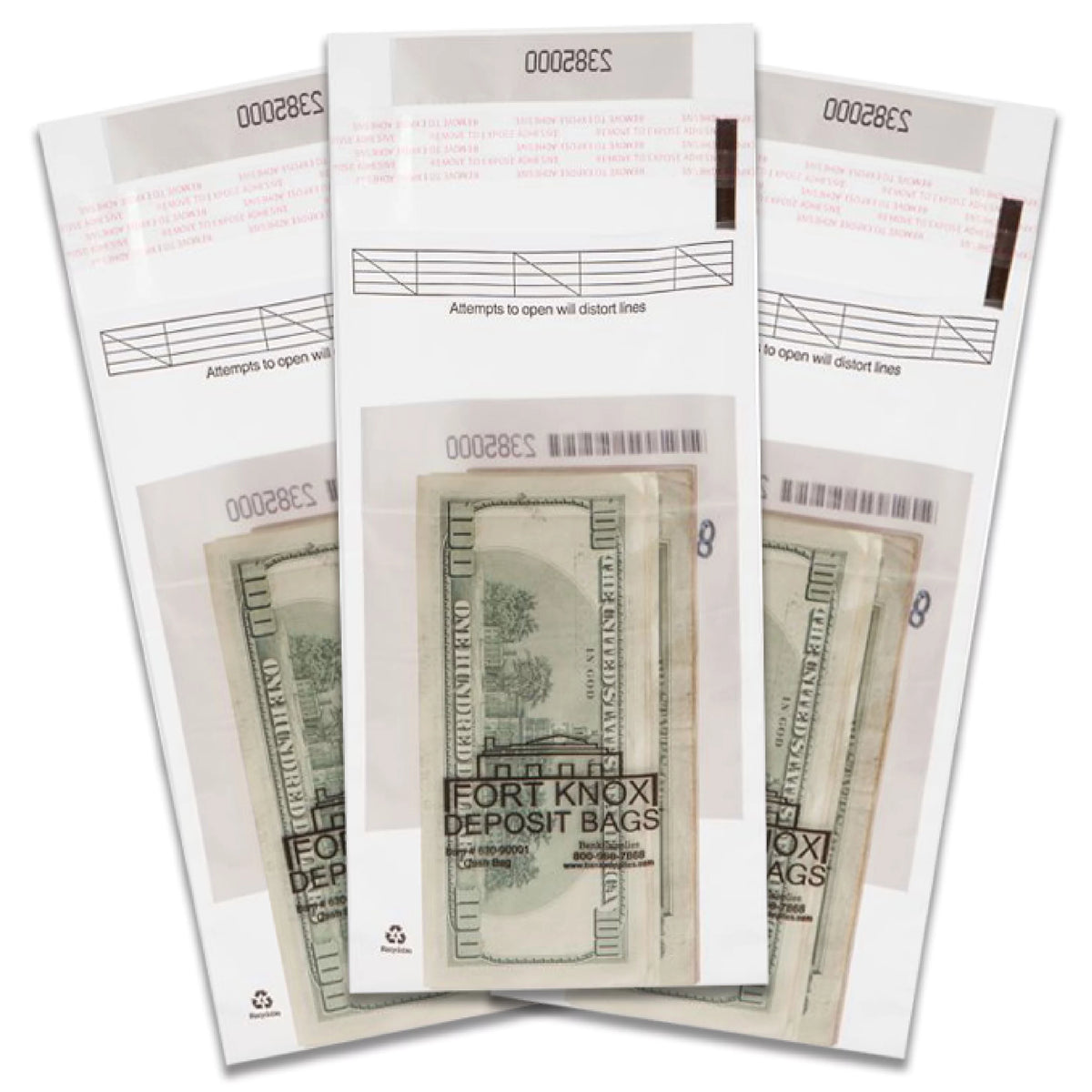 Cash Strap Bags Case of 1000 A321969