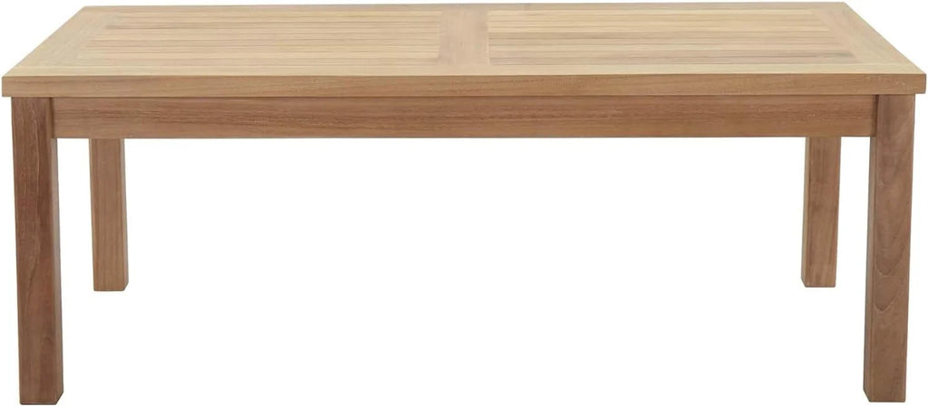 Teak Wood Outdoor Patio Coffee Table J4718