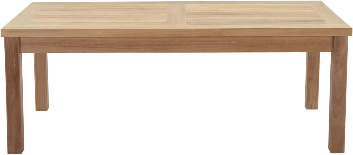 Teak Wood Outdoor Patio Coffee Table J4718