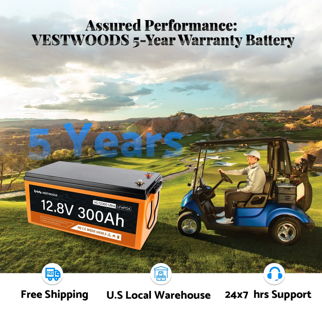 12V 300Ah LiFePO4 Lithium Rechargeable Battery J92065