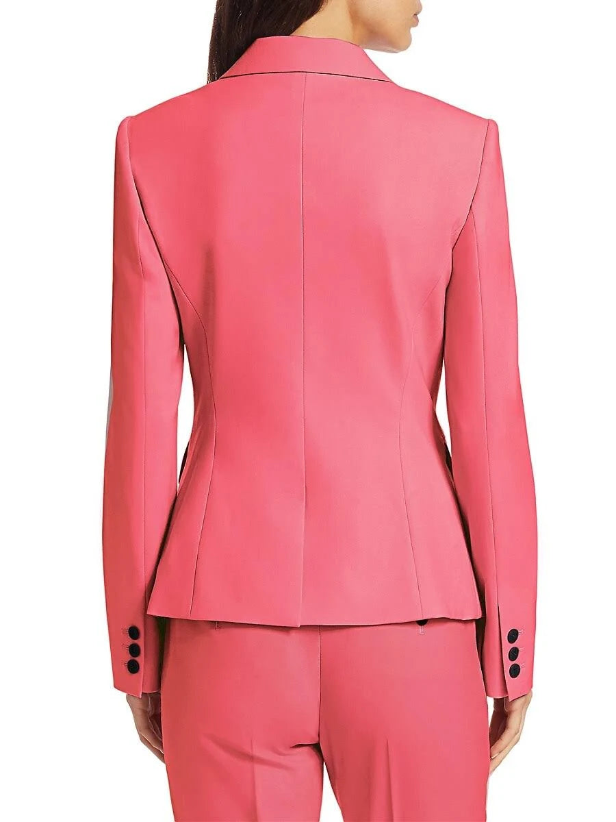 Wool-Blend Blazer M154