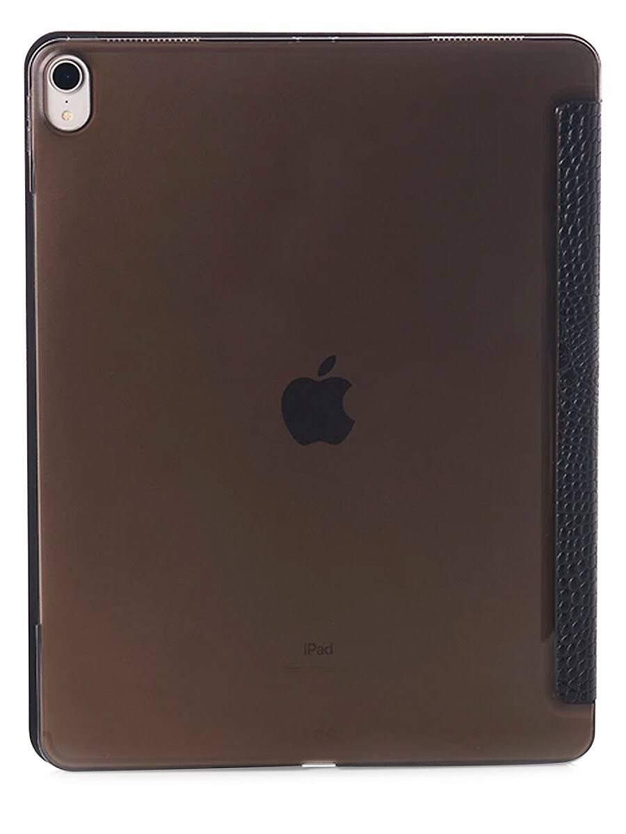 Black Crocodile-Embossed iPad Pro Case M110695