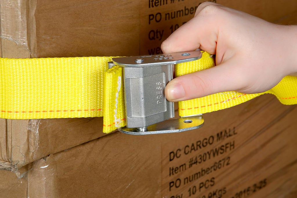20 Tie-Down Straps, 2 x 12' Cam Buckle Straps D22736