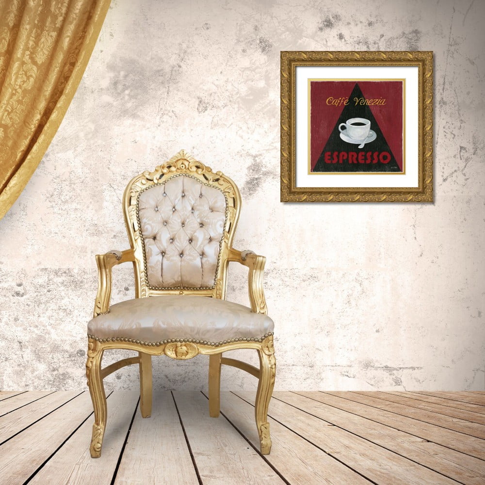 Gold Ornate Wood Framed Art Print Z369972