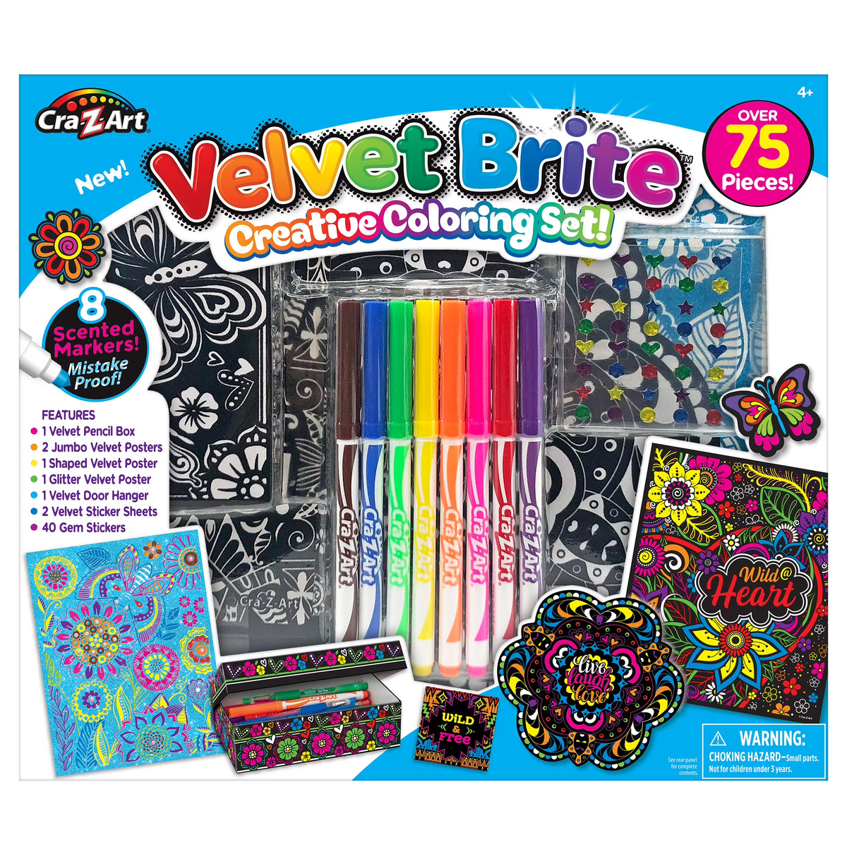 Velvet Brite Creative Coloring Set J461