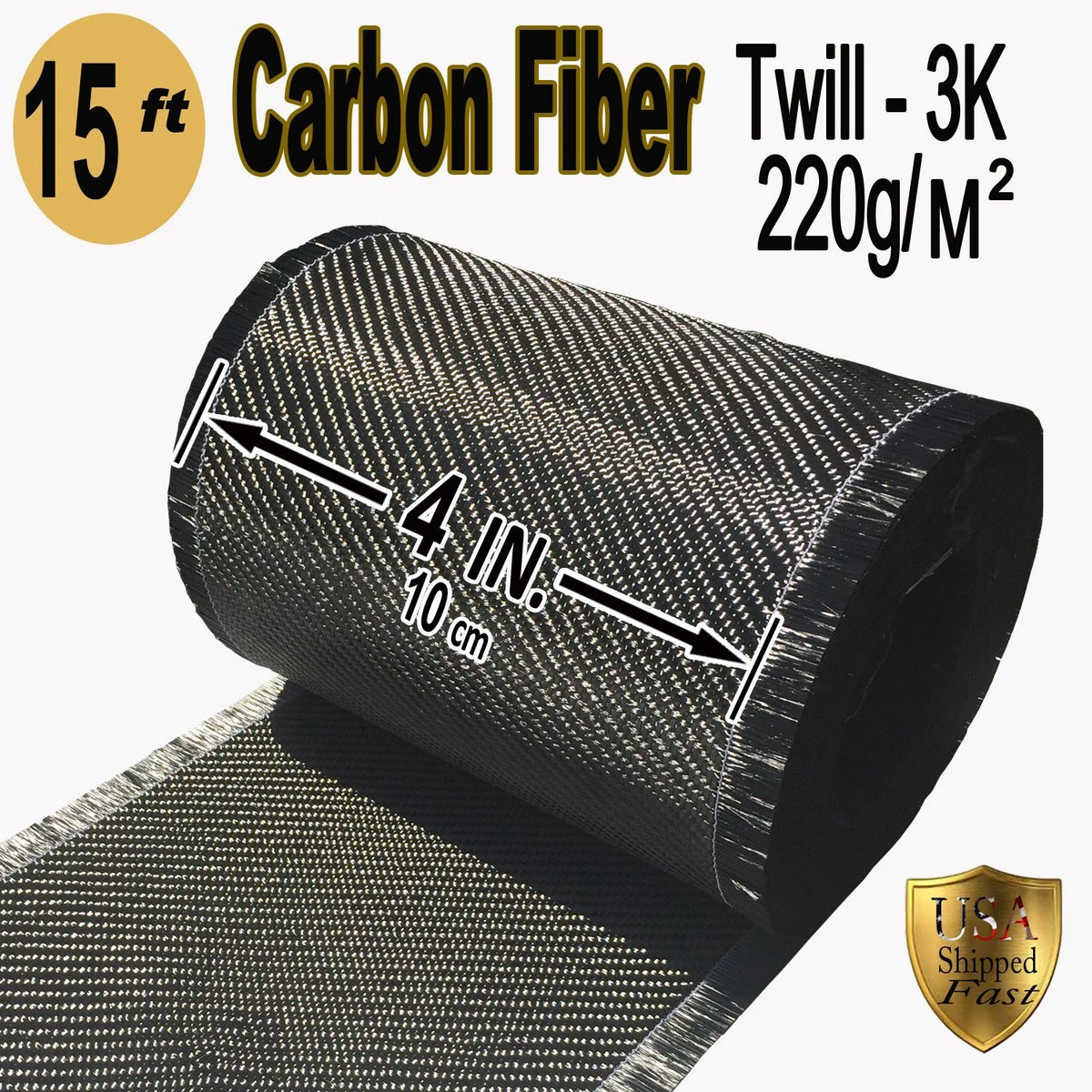 15 ft Carbon Fiber Basement Wall Crack Repair Kit C4545