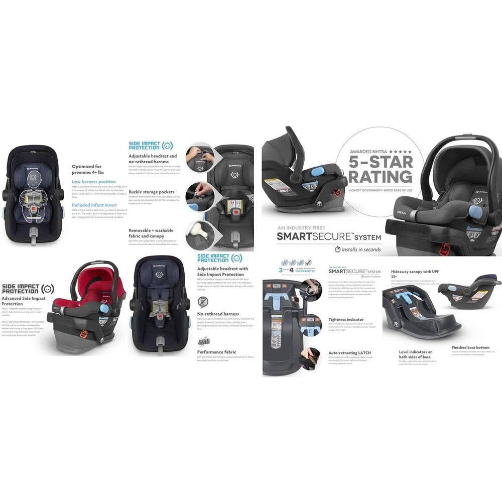 Black Stroller Car Seat Bundle H32969