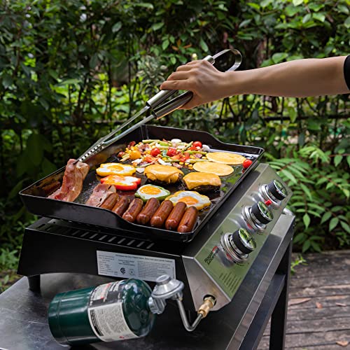 3-Burner Portable Gas Grill Griddle Y47515