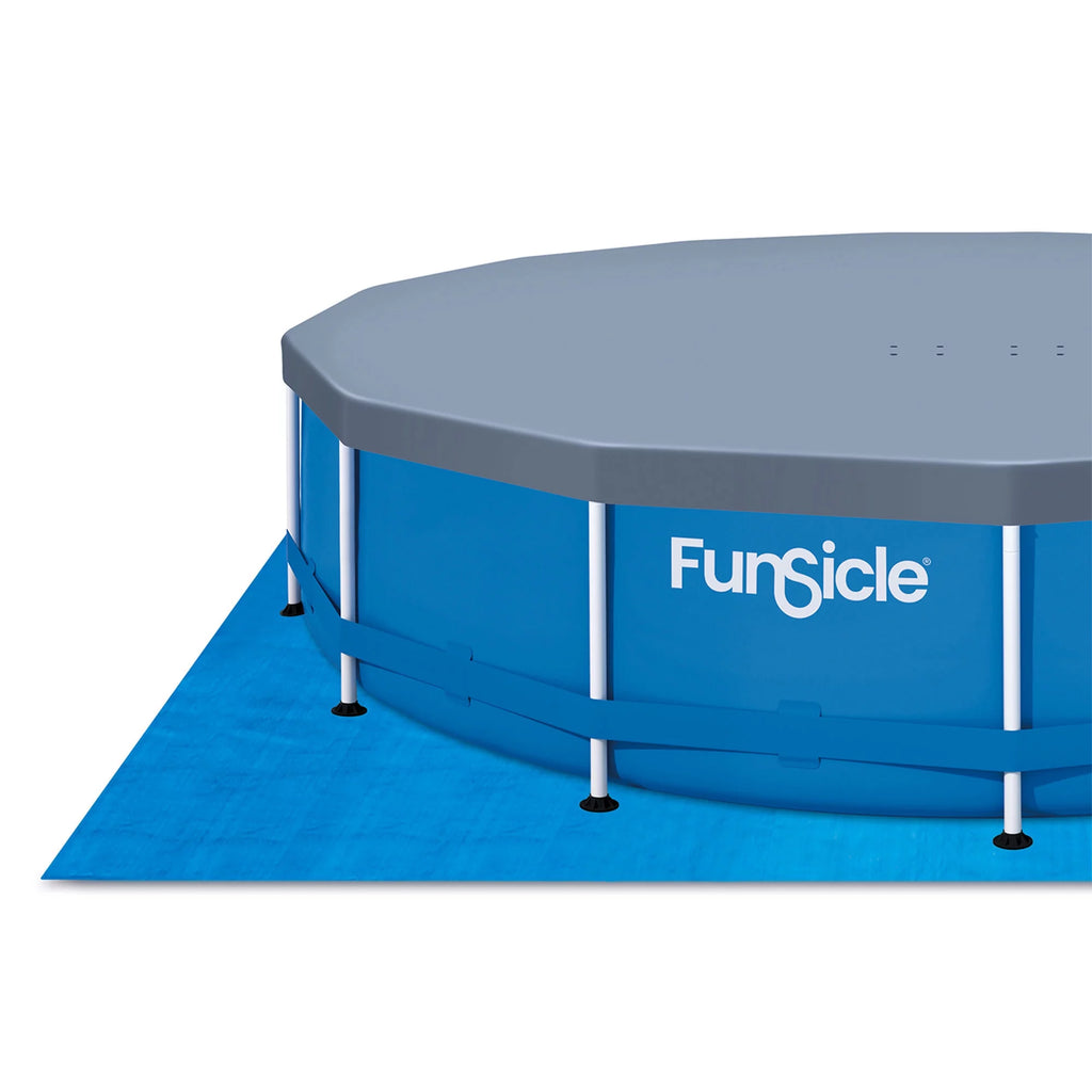 Round Frame Above Ground Swimming Pool Set V754429