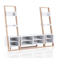 3PC Beige Entertainment Center N328111