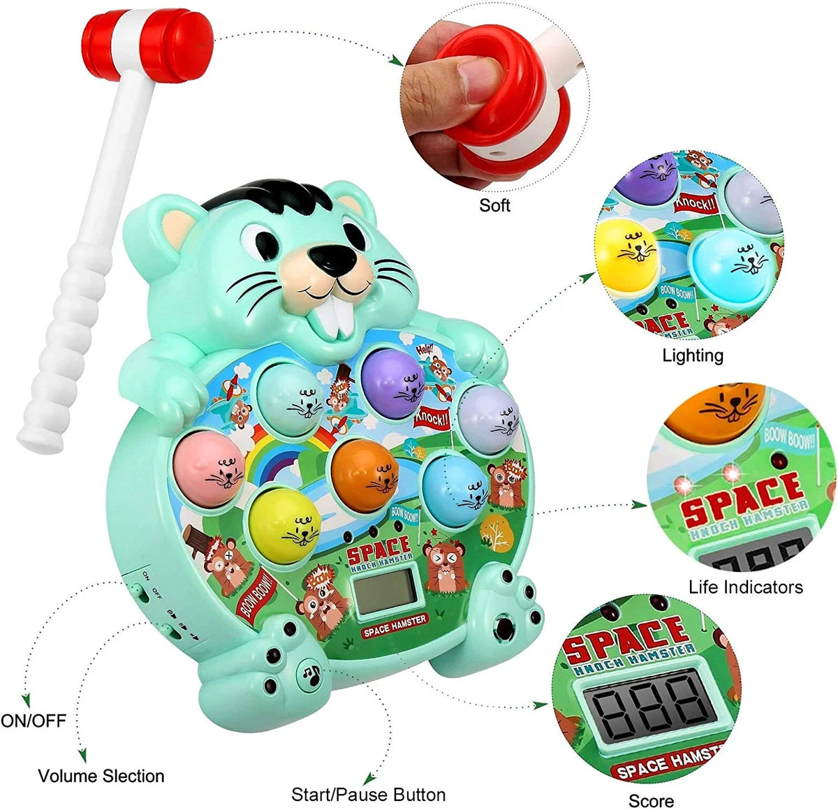 Hammering and Pounding Game Toys for Toddlers P773