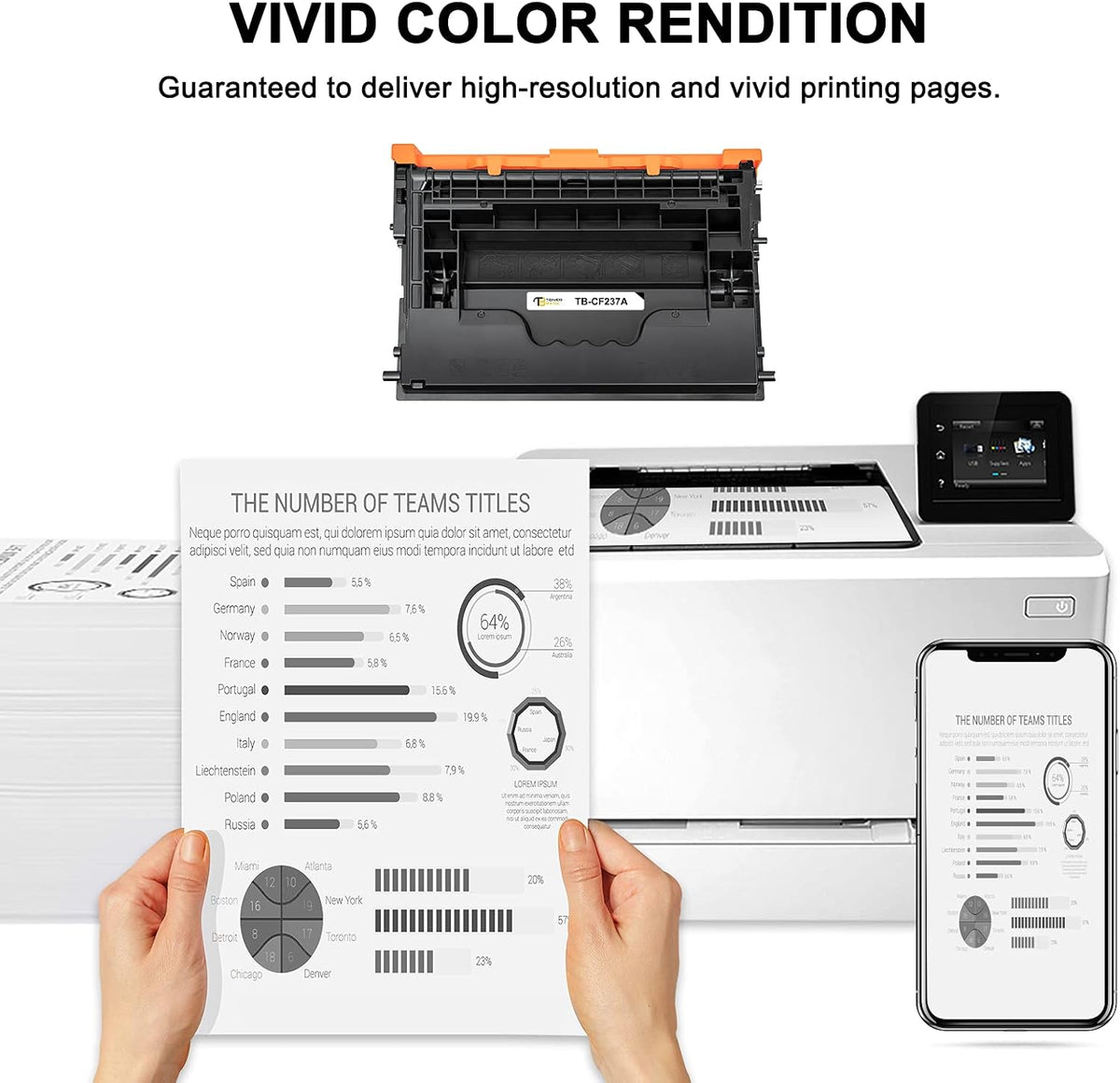 Compatible Toner Cartridge Black 2-Pack R293073