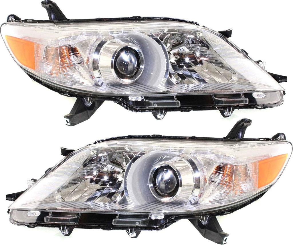 Headlight Assembly Set of 2 L228