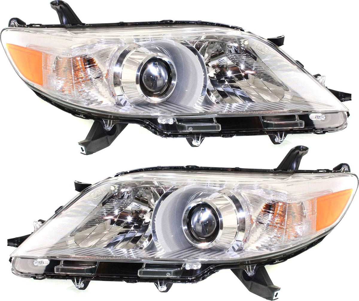 Headlight Assembly Set of 2 L228