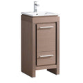 Gray Oak Bathroom Cabinet with Sink D705903