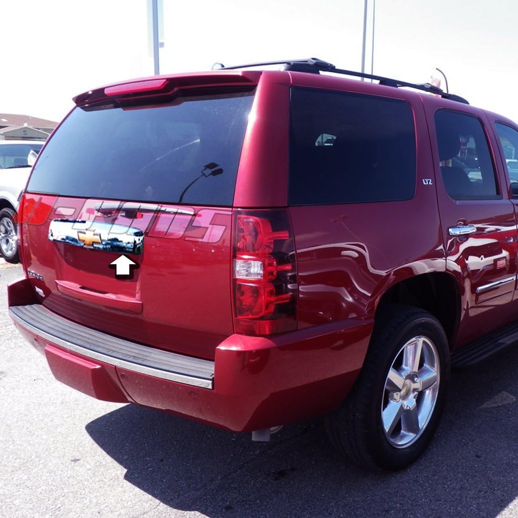Chrome Tailgate Liftgate Handle Cover for Chevrolet Suburban & Tahoe 2007-2014, Pack of 2 K957439