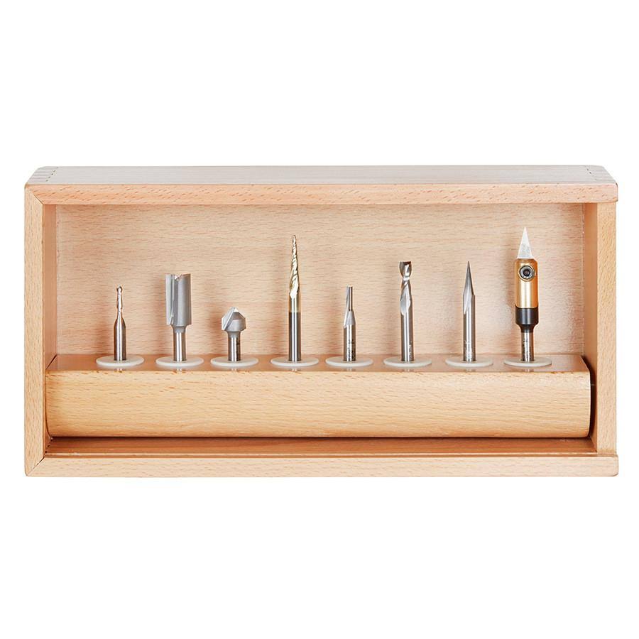 8-Pc CNC Router Bit Collection X791114