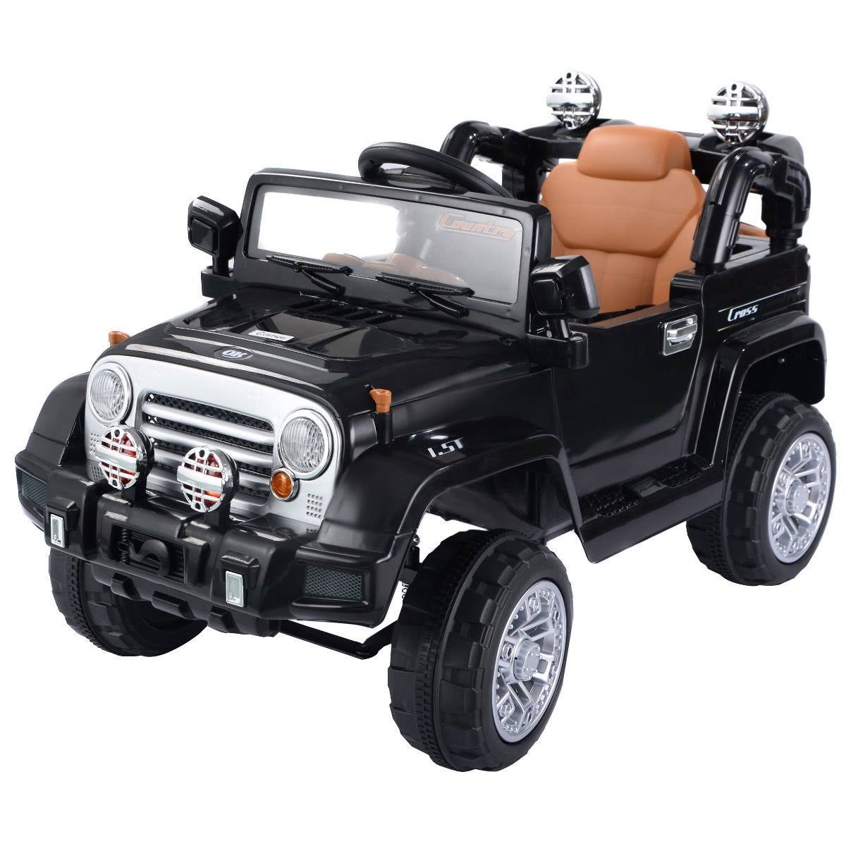 12V Kids Ride on Truck Black I308922