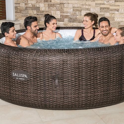 Inflatable Hot Tub with 180 AirJets and EnergySense Cover W232