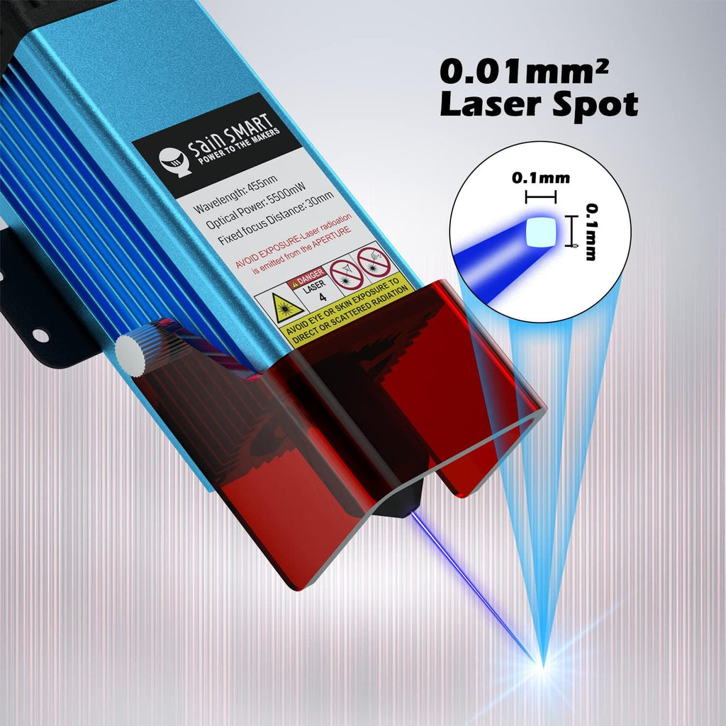 Compressed Spot Laser Module, 5.5W FAC Laser Module O102