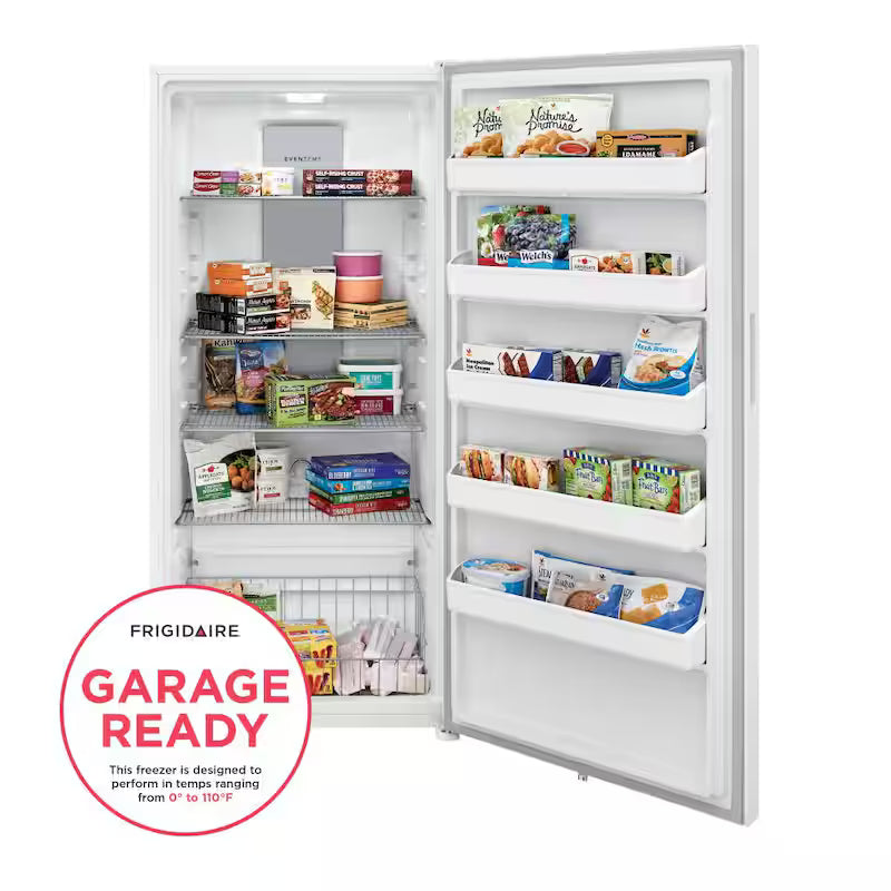 White Frost Free Upright Freezer B158