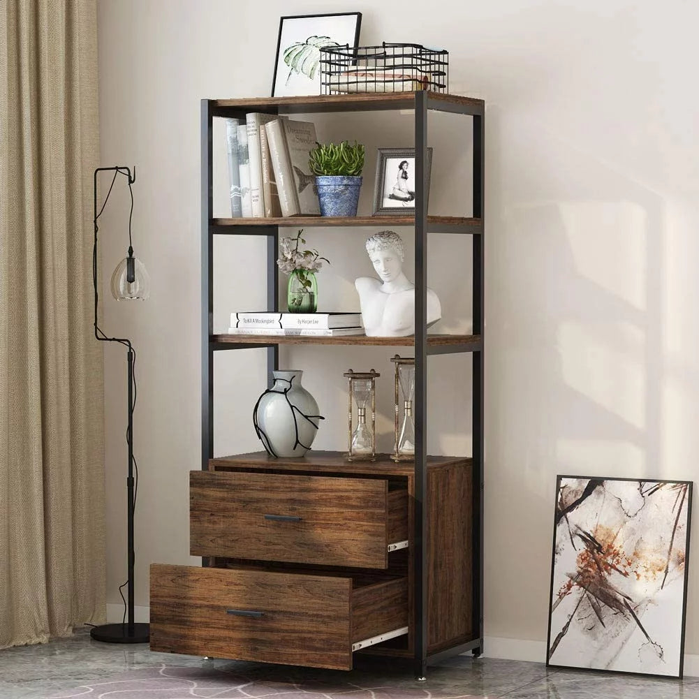 Bookcase with 2 Drawers T825200
