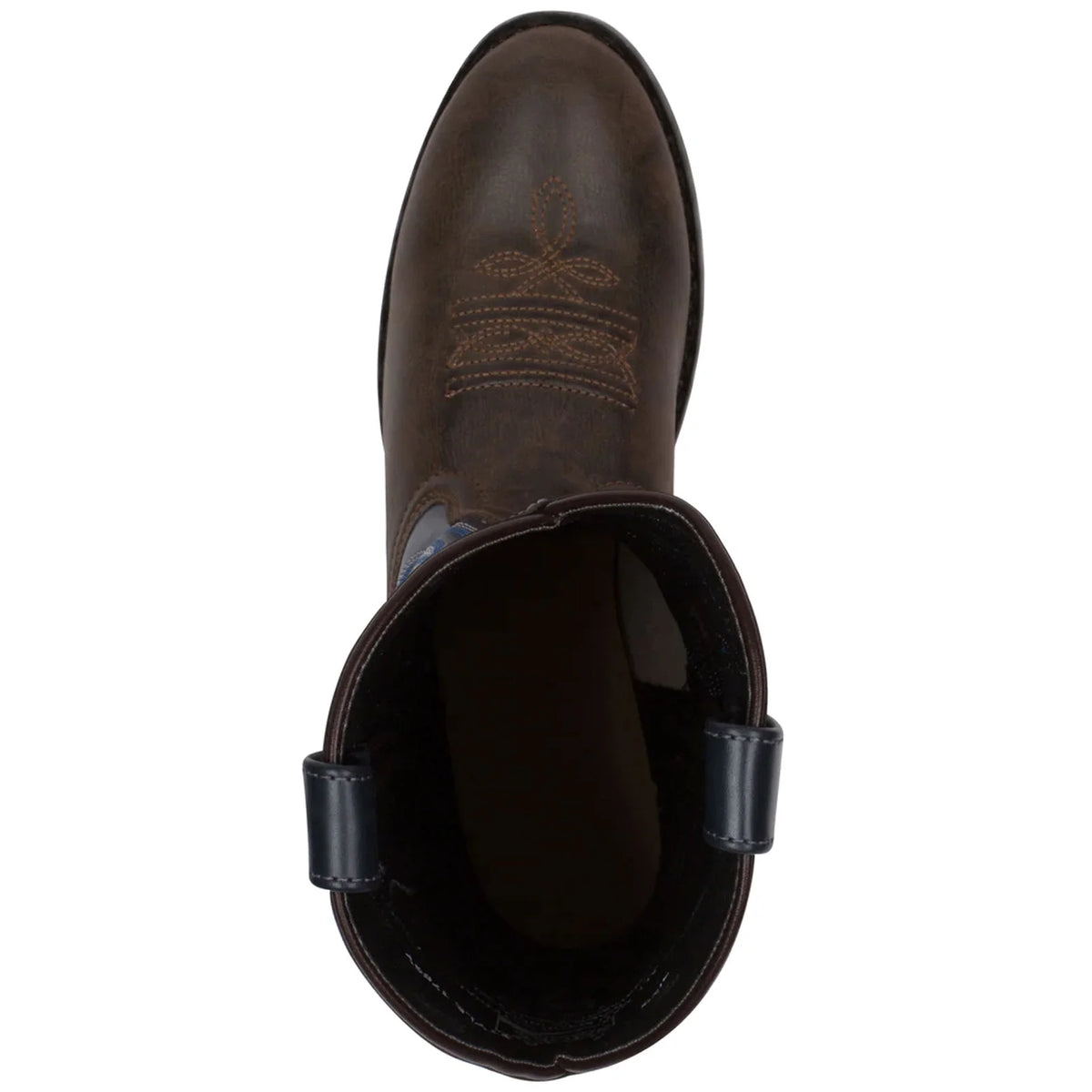 Brown Navy Western Boots C97730